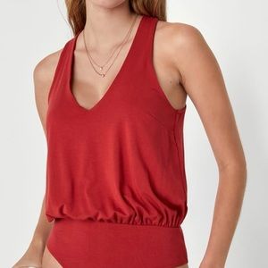NWT Lulus Sleeveless Bodysuit Size XS